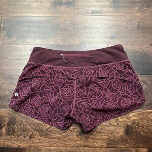 Lululemon Speed Up Shorts Size 4